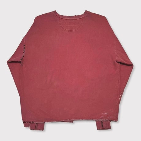 Inactive Crew Sweat With Repaired/FADED SPOT