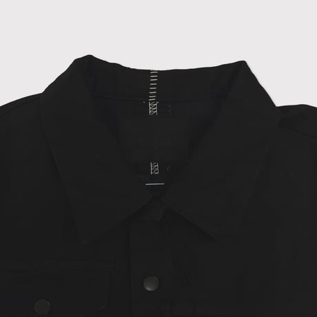 Deconstructed Denim Trucker(KOJIMA) BLACK