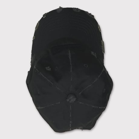Bootleg Cap With Damaged(BOX) SUNFADE BLACK