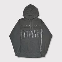 BOOTLEG HOODIE(BLACK SHINE)AGED BLACK