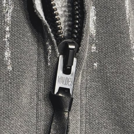 Bootleg Zip Up Hoodie With Damaged(SHINE)