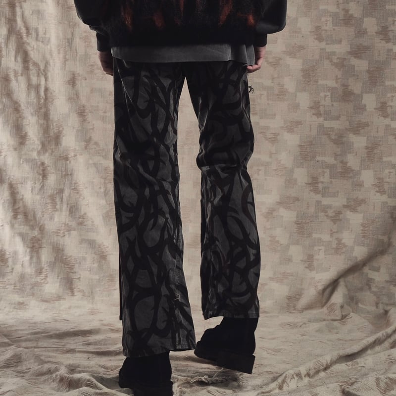 Tribal Camouflage Slash Seam Twist Lot.20746 20