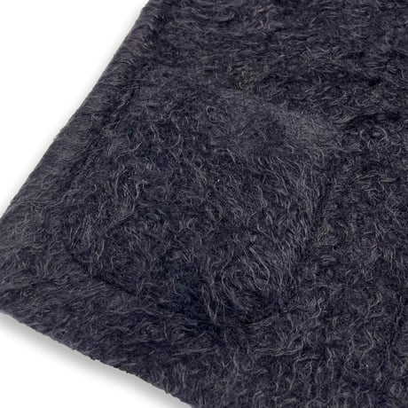 TIMELESS  CUT OFF 1B MOHAIR CARDIGAN MIDNIGHT(ITALIAN MOHAIR KNIT)
