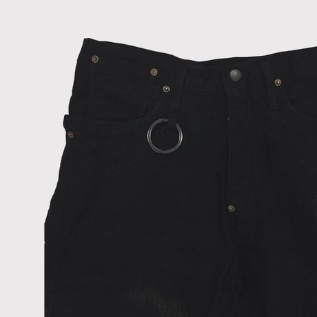 Twist Seam Lot.20603T R&D(100YEARS DENIM) BLACK