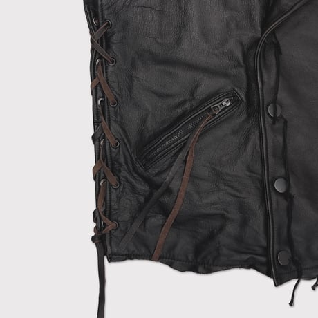 Aviation Riders Sleeveless(BROWN CORE)BLACK