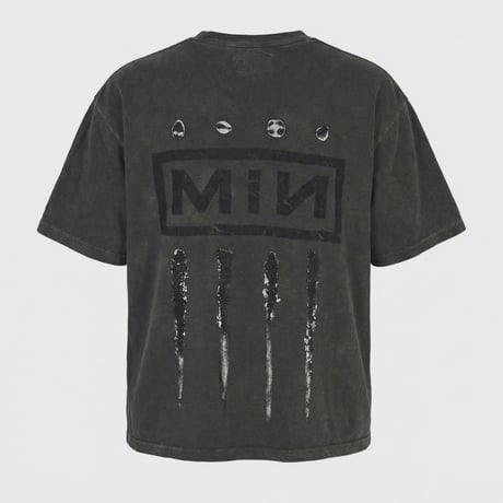 Bootleg Tee(MONOCHROMESHINE)10YEARS BLACK