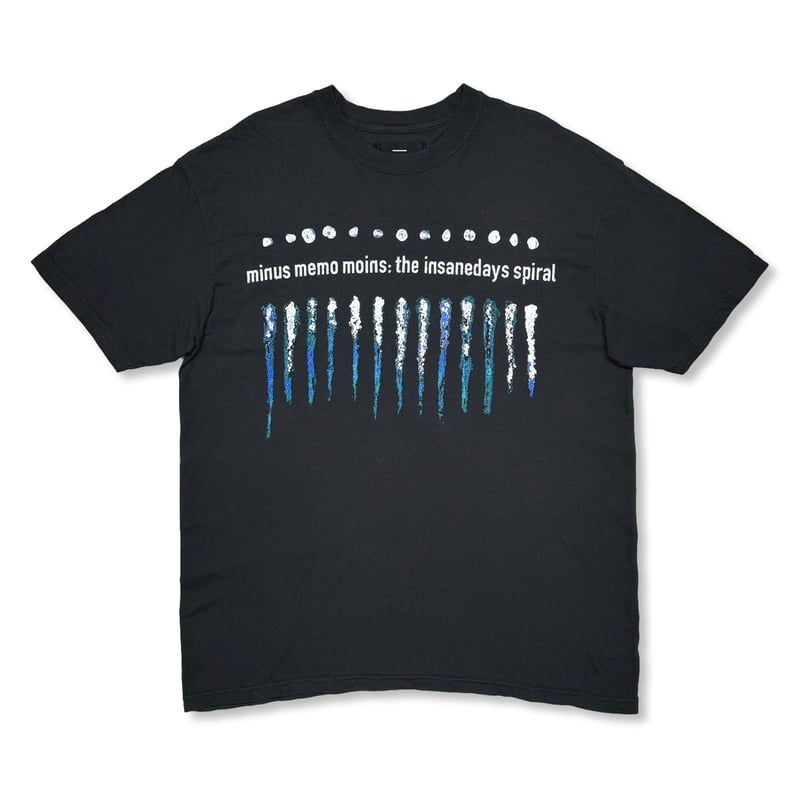 BOOTLEG TEE(SHINE)5YEARS BLACK | MINUS OFFICIAL