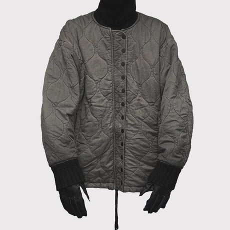 Slash Seam Tribal Camouflage Flight Jacket 20Yeas BK(AGED TWILL)AGED BLACK LINING