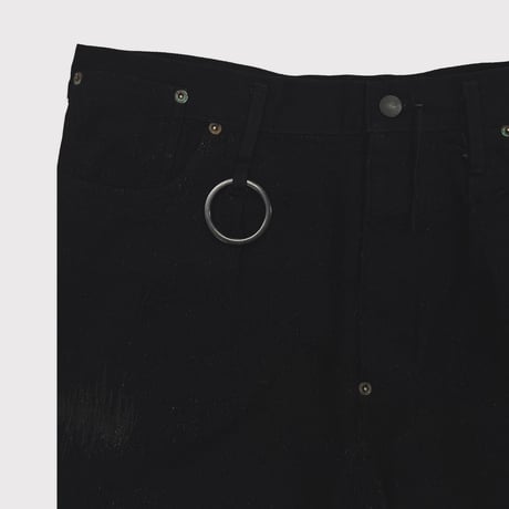 Twist Seam Lot.20617 R&D(100YEARS DENIM) BLACK