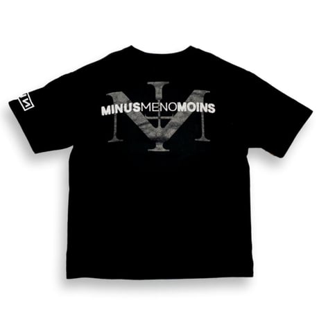 BOOTLEG TEE(A MAN'S SHADOW)BLACK