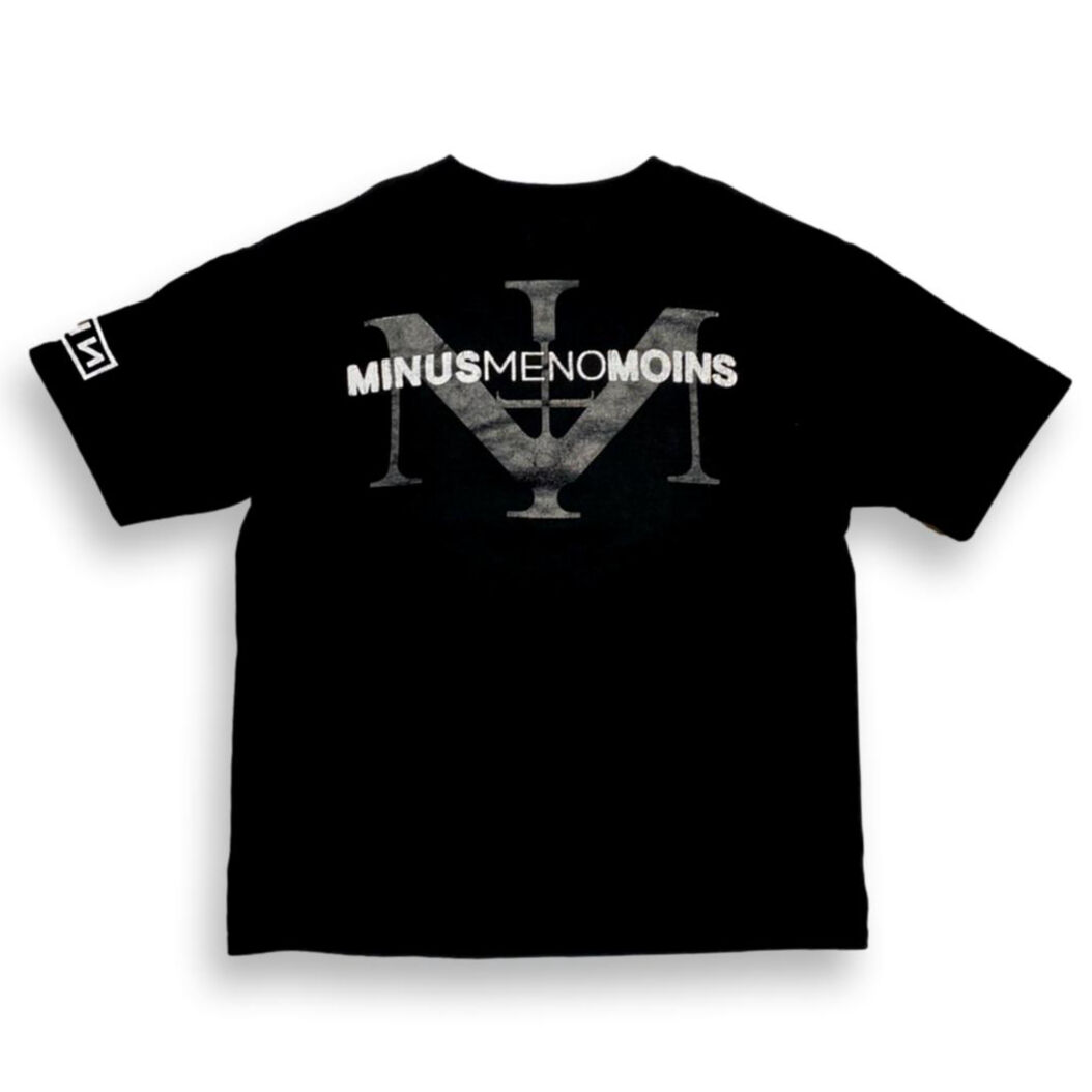 BOOTLEG TEE(A MAN'S SHADOW)BLACK | MINUS OFFICI