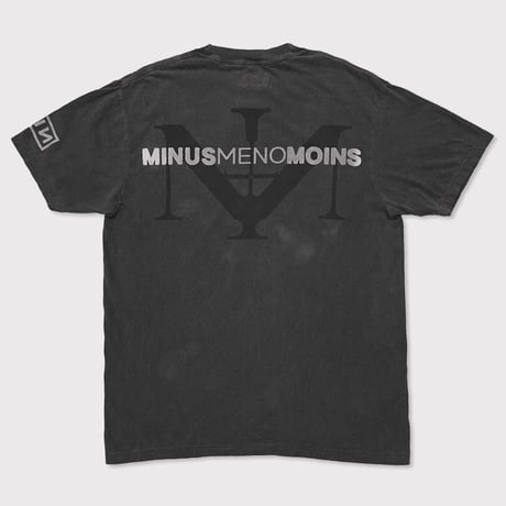 Bootleg Tee(A MAN'S SHADOW)10YEARS BLACK