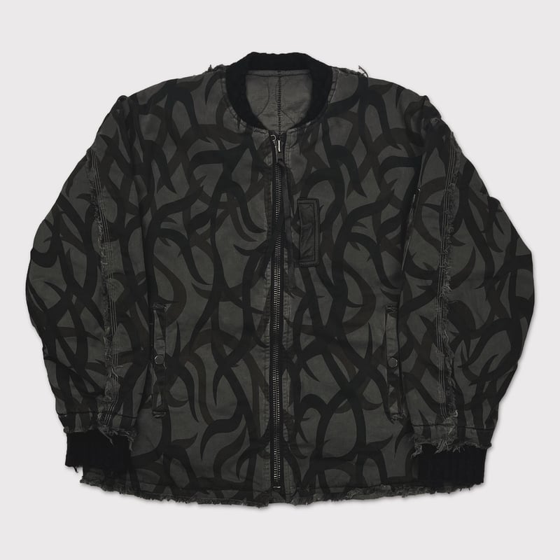 Slash Seam Tribal Camouflage Flight Jacket 20Ye