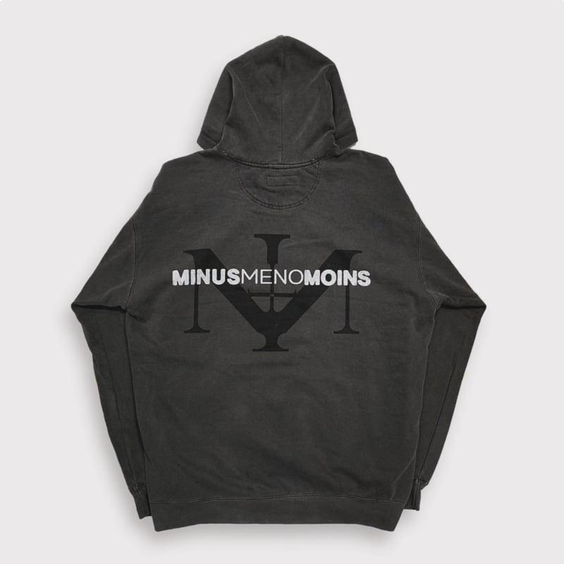 BOOTLEG HOODIE(SIN)AGED BLACK | MINUS OFFICIAL