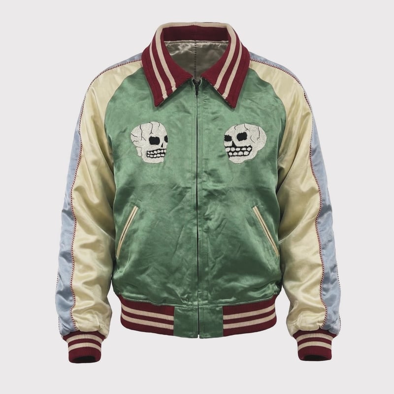 x A PUZZLING HOME Souvenir Love Jacket(TWO FACE