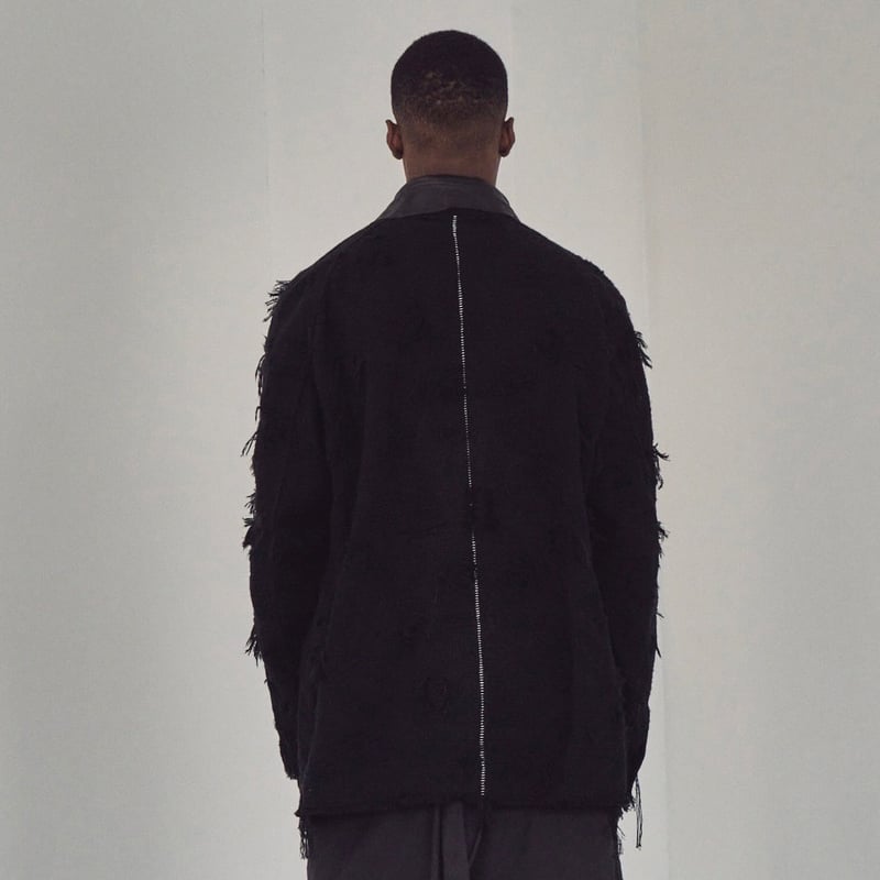 Rustic Collar Chore Jacket Boro Crust(NOIR) | M