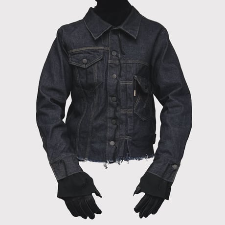 Deconstructed Denim Trucker(KOJIMA) INDIGO