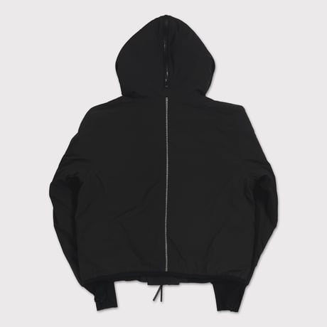 Flight Bomber With Hook DEADSTOCK(VEGETABLE DYED NYLON) BLACK
