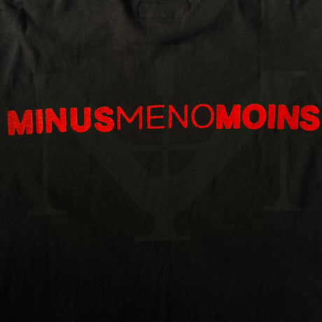 Bootleg Tee(BOX)5YEARS BLACK