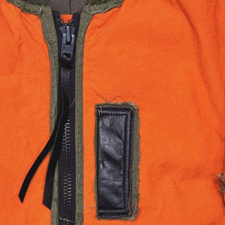 INSIDE-OUT Flight Jacket(VEGETABLE DYED NYLON)