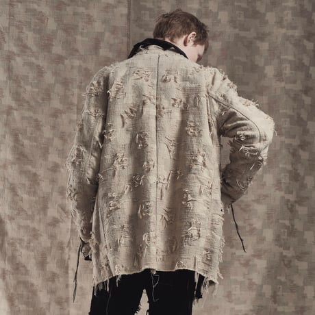 Rustic Collar Chore Jacket Boro Crust(SAND)