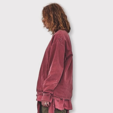 Inactive Crew Sweat With Repaired/FADED SPOT