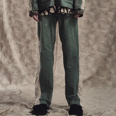 Twist Line Truck Pants(VINTAGE US ARMY LAUNDRY BAG)