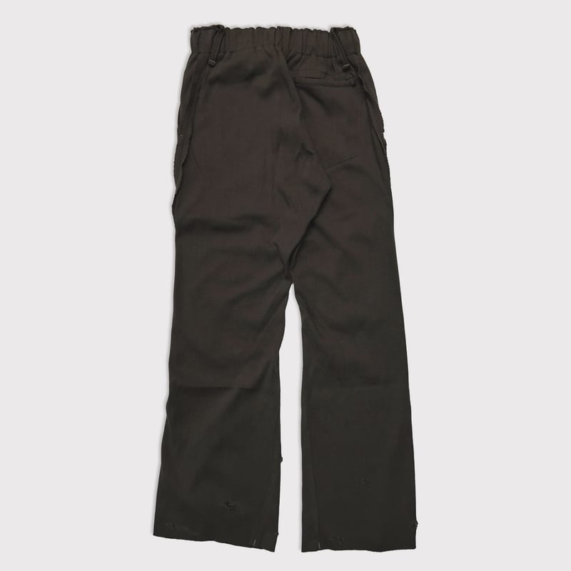 clumsy パンツ VINTAGE 2 PLEATS EASY PANTS clumsy. Pictures パンツ VINTAGE 2 PLEATS WOOL PANTS - DARK