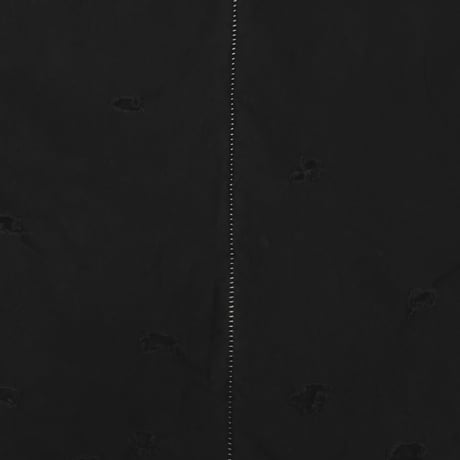 Chore Jacket With Damaged(PIGMENT DYED MOLESKIN) BLACK