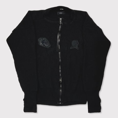 Love Knit Jumper(SWEDISH ARMY VINTAGE)BLACK