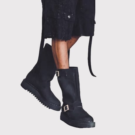 x MUZE x GEORGE COX Engineer Boots(CLASSIC SHARK)