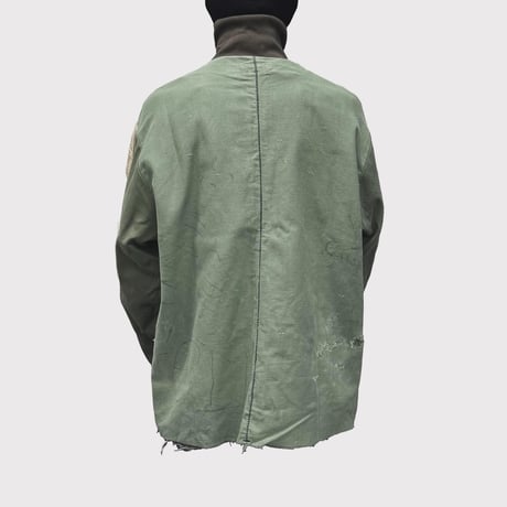 Truck Jacket (VINTAGE US ARMY LAUNDRY BAG)
