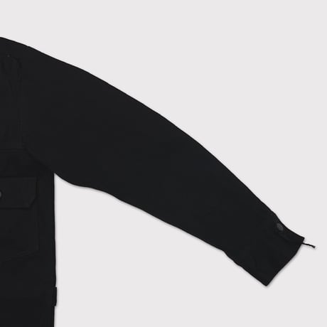 Deconstructed Denim Trucker(KOJIMA) BLACK