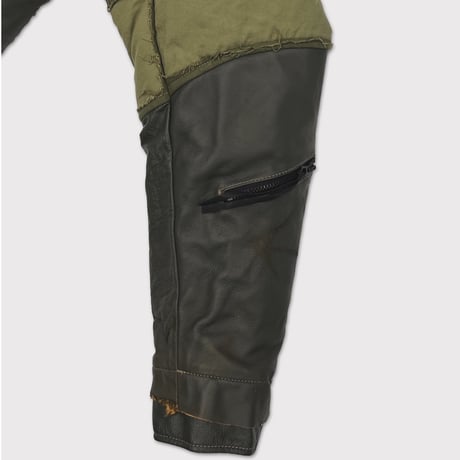 Rustic Edged DAS Parka(VEGETABLE DYED NYLON) OLIVE