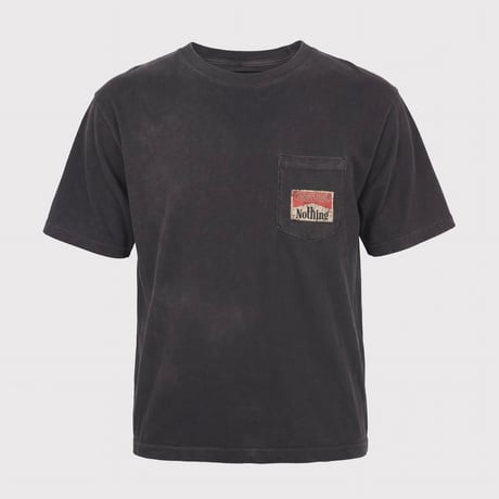 Bootleg Pocket Tee(NOTHING)10YEARS BLACK