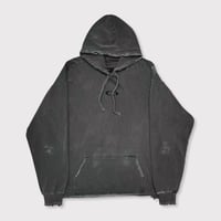 トップス minus BOOTLEG CREW SWEAT DAGED BLACK fit=scale-down,w=1200