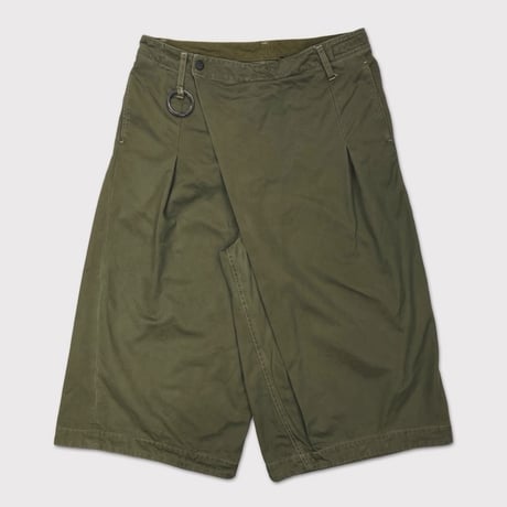 Wrapped Work Short(AGED TWILL) OLIVE