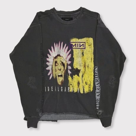 トップス MINUS Bootleg Long Sleeve(BOX) MINUS マイナス SS25 BOOTLEG LONG SLEEVE(BOX) / 10YEARS BLK