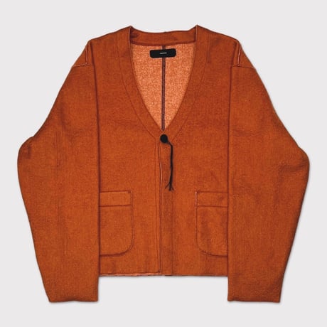 Cut Off 1B Cardigan(NEEDLE SHAGGY MOHAIR) EXISTENCE