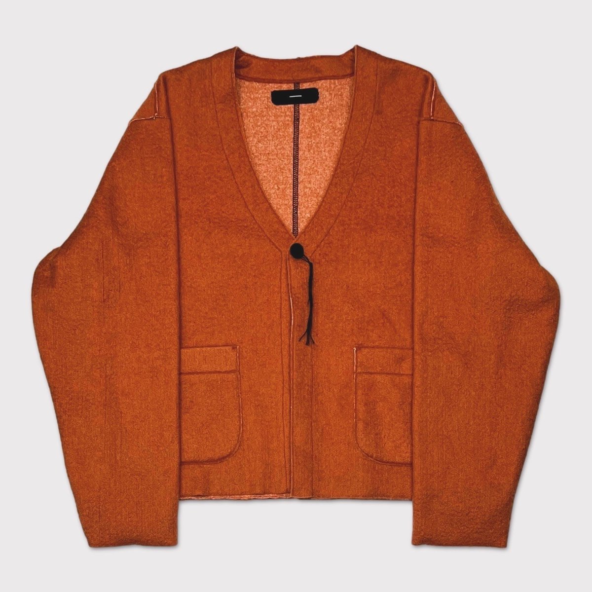 RESTOCK- Cut Off 1B Cardigan(NEEDLE SHAGGY MOH