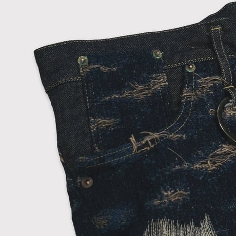 Twist Seam Lot.20617 R&D(100YEARS DENIM) INDIGO