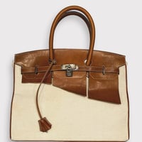 TIMELESS MOINS BAG COMBINATION(VINTAGE GERMAN CANVAS)BROWN