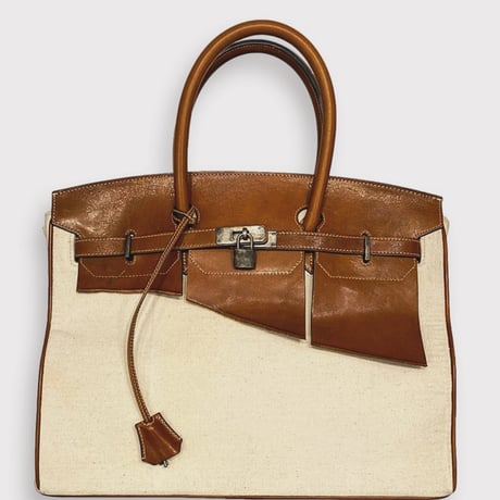 TIMELESS MOINS BAG COMBINATION(VINTAGE GERMAN CANVAS)BROWN