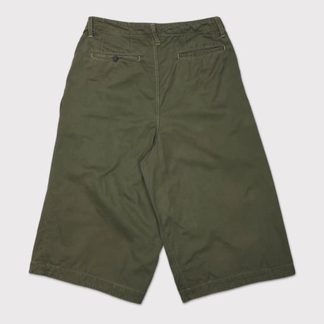 Wrapped Work Short(AGED TWILL) OLIVE