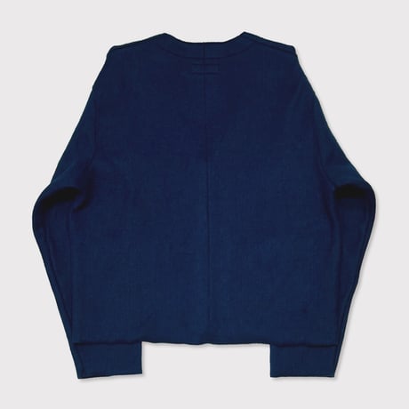 Cut Off 1B Cardigan(NEEDLE SHAGGY MOHAIR)KLEIN