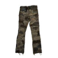 Tribal Camouflage Slash Seam Twist Lot.20746 20