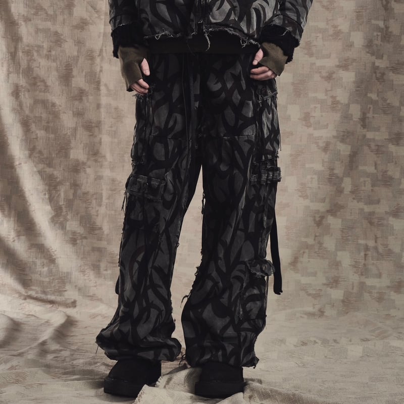 minus(−) HBT Cargo Boro Crust MINUS -【HBT Cargo BORO CRUST(NOIR)(BLACK)】マイナス カーゴ