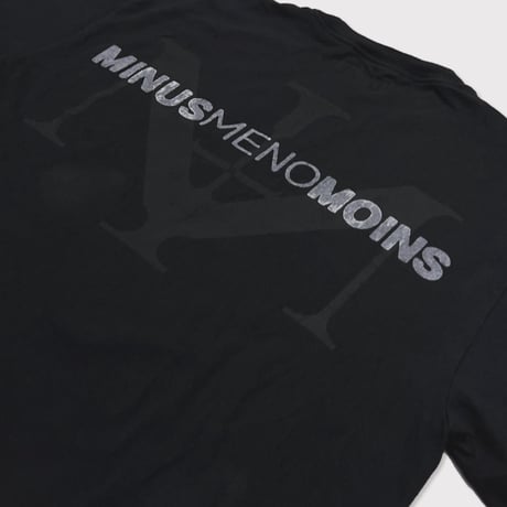 Bootleg Tee(A MAN'S SHADOW)5YEARS BLACK