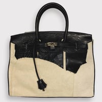 TIMELESS MOINS BAG COMBINATION(VINTAGE GERMAN CANVAS)BLACK 402