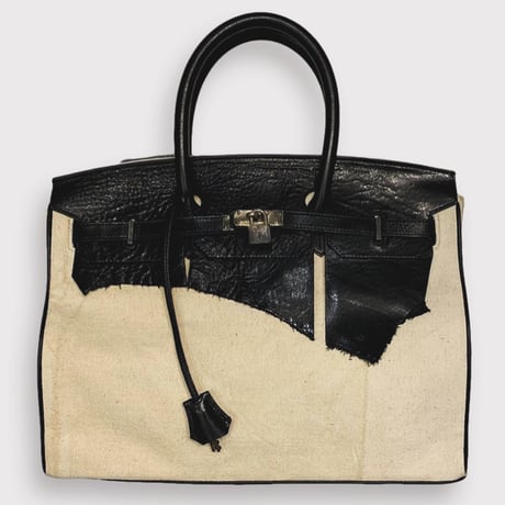 TIMELESS MOINS BAG COMBINATION(VINTAGE GERMAN CANVAS)BLACK 402